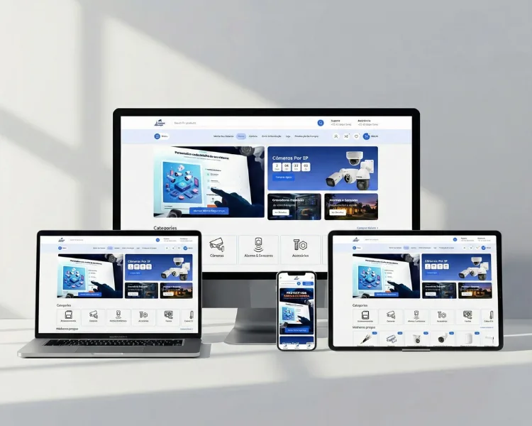 Mockup do projeto Sistemas Maringá